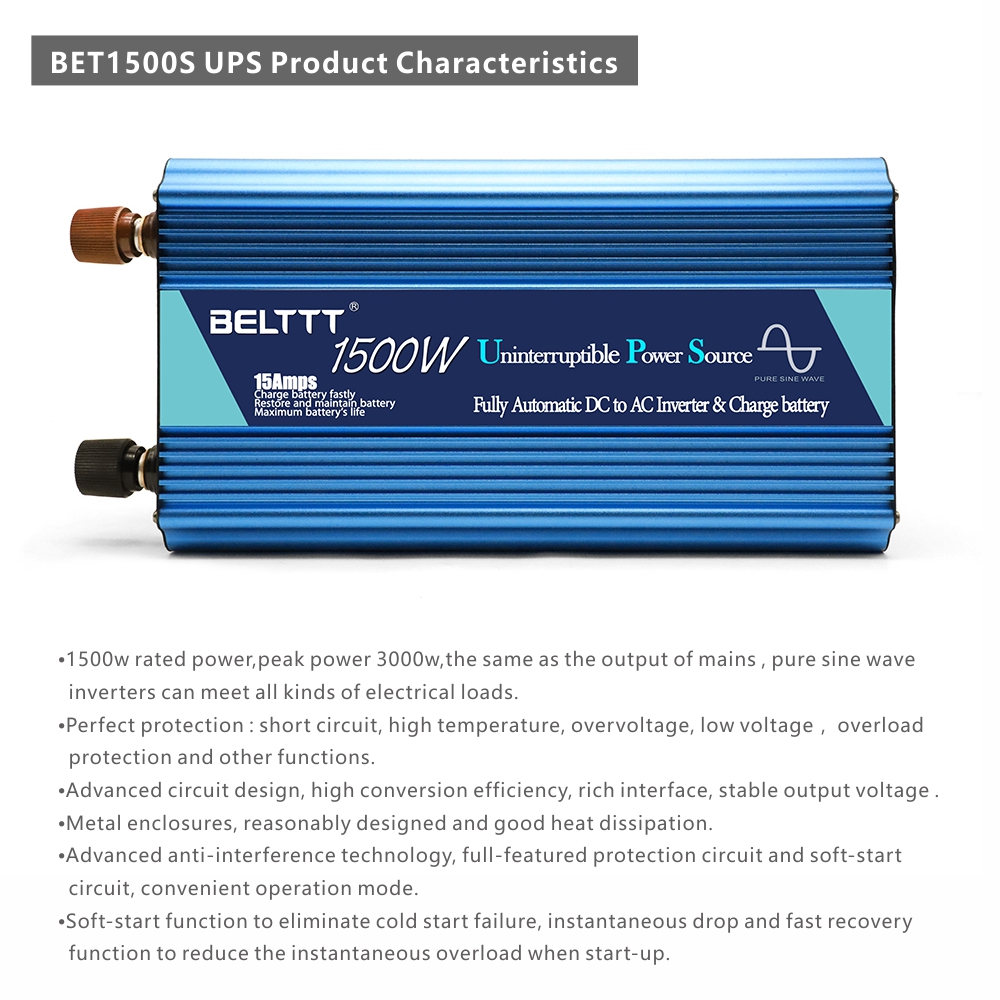 BELTTT 1500W ups inverter